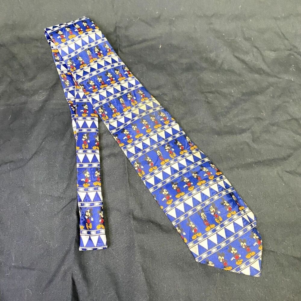 #6645 Mickey Unlimited Mens Mickey Mouse Necktie, Tie